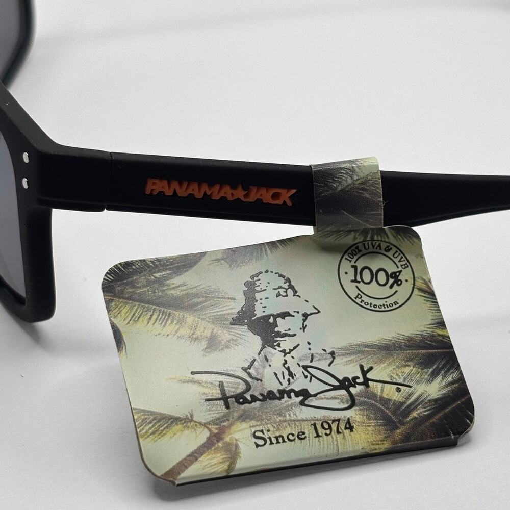 Black Panama Jack Men's Sunglasses - Picture 4 of 6